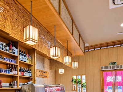 Balcão do Sushi Kenzo Liberdade