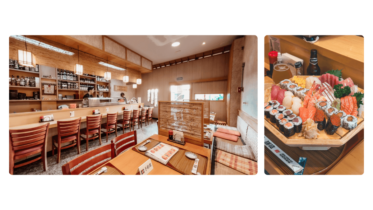 Salão do Sushi Kenzo Liberdade