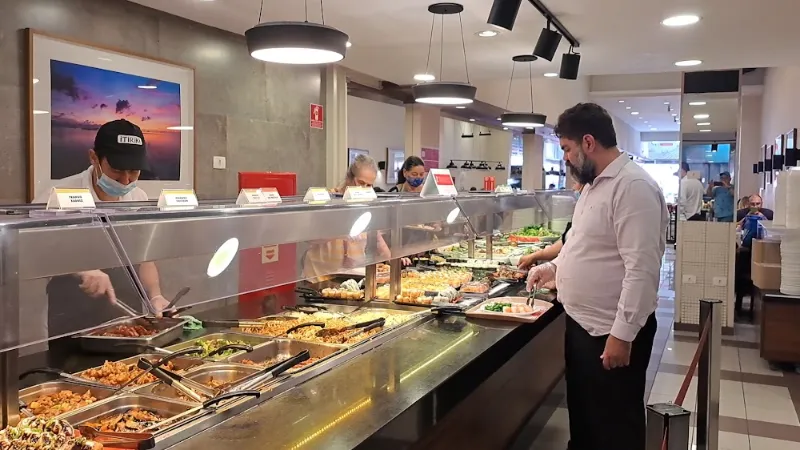 Buffet do Restaurante Itiriki